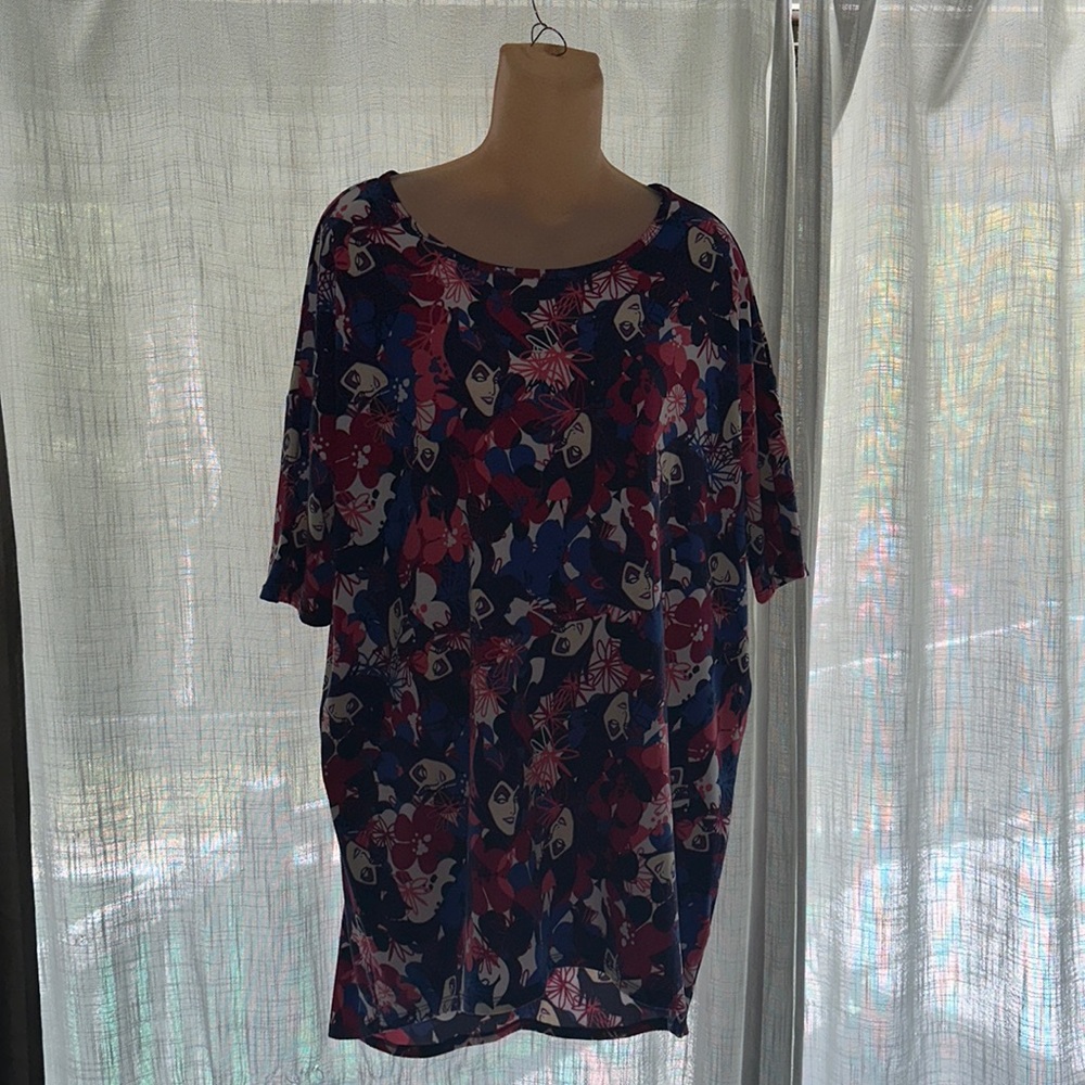 LuLaRoe Disney Maleficent Irma tshirt